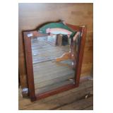 Rustic Fish Mirror