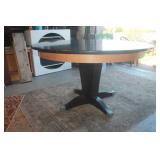 Zodiaq  Stone Top Modern Pedestal Dining Table