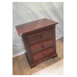 3 Drawer  Birch Nite Stand