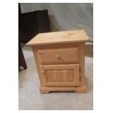 Pine Nite Stand  Unfinished