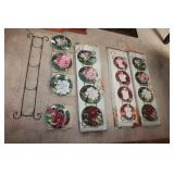 Decorative Plates & Metal Plate Holders N.O.S