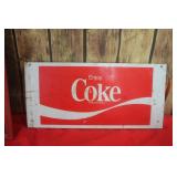 Vintage  Metal Coca Cola Sign