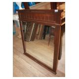 Oak Dresser Mirror