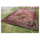 8 x 11 Vintage Woven Persian Carpet