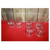 MCM Whiskey Glass Set   6