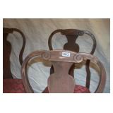 Rustic French Canadel Side Chairs 6/ $4100 Retail