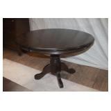 Pedestal Base Oak  Dining Table