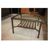 Iron & Glass Coffee Table