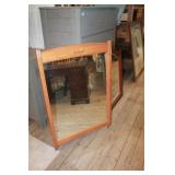 Hardwood Dresser Mirror / Canada