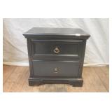 2 Drawer Distressed End Table