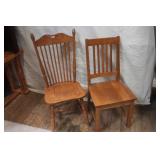 Oak Scholar & Farm House Dining Chairs