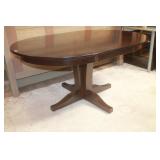 Round /Oval  Gourmet  Pedestal Base Dining Table
