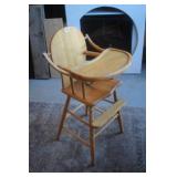Vintage Maple High Chair