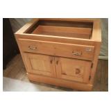 Vanity Base  Pine / Just Add Top