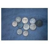 Canadian Centennial 5 & 25 Cent Coins