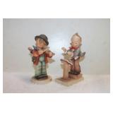 ' Little Fiddler & Band Leader ' Hummel Figurines