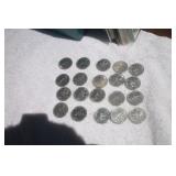 Canadian 25 Cent Mountie Quarters