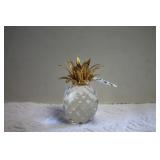 Swarovski Crystal Pinapple Candle Holder