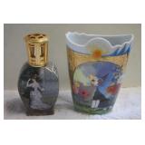 Goebel Lamp & Vase