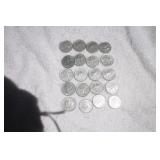 Canadian 25 Cent Mountie  Coin Collection