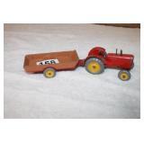 Dinky Toys Farm Tractor & Wagon