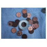 Canadian 1 Cent Coin Collection