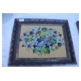 Vintage Framed Kneedlepoint