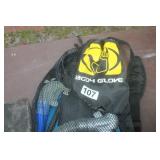 Body Glove Snorkel Set & Flippers