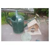 Brass Sundial/ Water Can / Bird Feeder