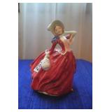 'Autum Breezes' Royal Doulton Figurine
