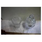 Pinwheel Candy Dish & Vase