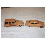 Woody Wagon & Ford Sedan