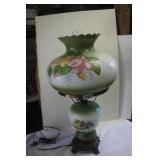 Vintage Glass Table Lamp