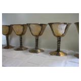 Silverplated Coctail Glasses