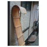 Wooden Toboggan