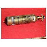 Pyrene Brass Auto Fire Extinguisher & Bracket