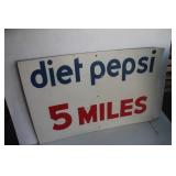 Diet Pepsi Sign