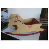 Wooden ' Shoefly' Rocking Horse