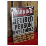Tin Sign