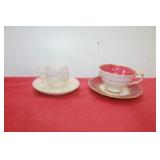 Aynsley & Limoges Tea Cups