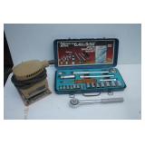 B & D 1/4 Sheet Sander & Sockets