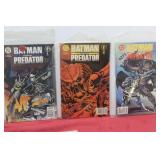 Batman VS Predator Comics  # 1/2/3