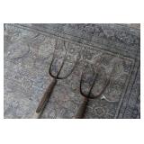 2 Vintage Pitch Forks
