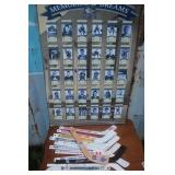 Mini Hockey Sticks & Maple Leafs Memories Placard
