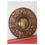 M/C Embossed Copper Wall Plaque