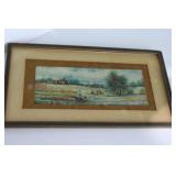 Fall Harvest Watercolour Painting