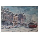 Toronto Neville Street Car Art  427/500