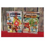 # 100 Spiderman &  # 101 Daredevil Comics