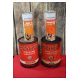 Motomaster Oil Tins