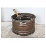 Vintage Copper Pot & Scoop